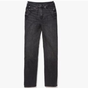 American Eagle Baggy Jeans in Black Wash